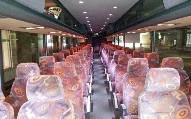 George Towne Trolley Tours And Transportion LLC bus interior