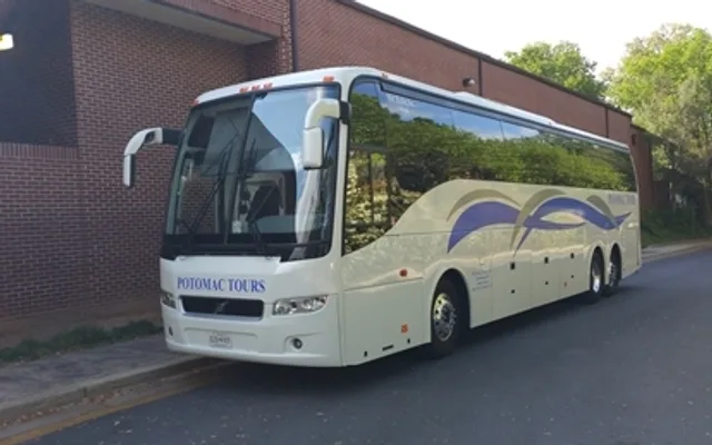 Potomac Tours LLC bus, side view