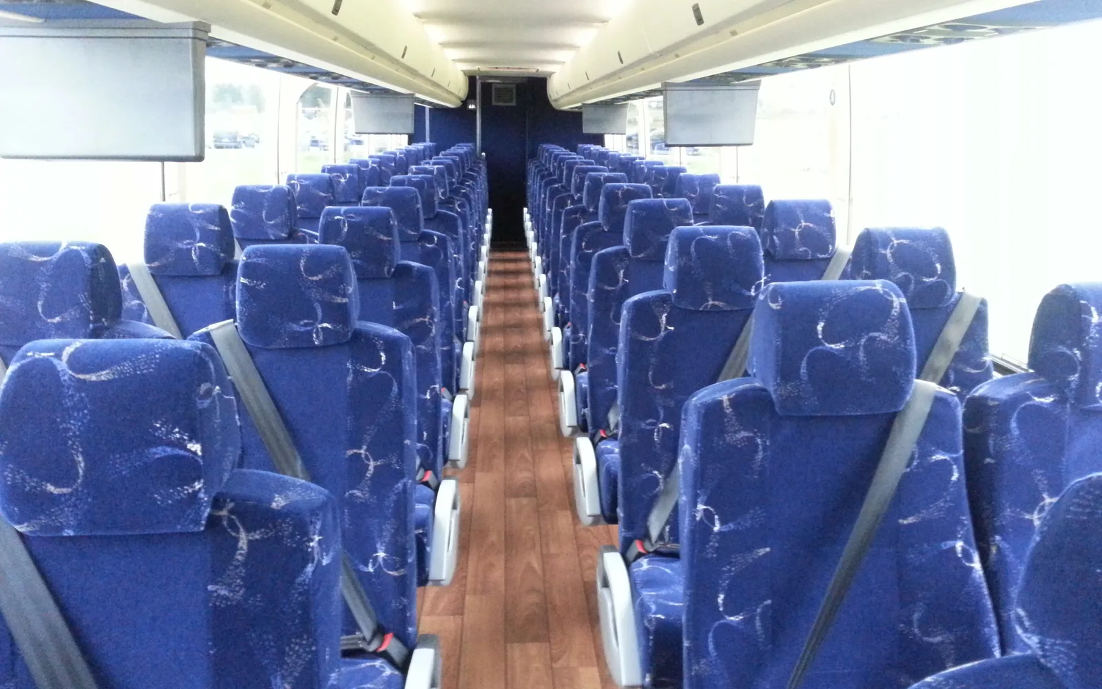Potomac Tours LLC bus interior