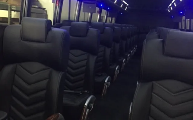 K & G Coach Line Inc bus interior