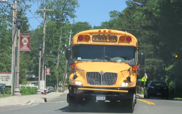 Peter Brega Incorporated bus, front corner view